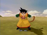 une photo d'Ã©cran de Dragon Ball Z - Budokai sur Nintendo Gamecube